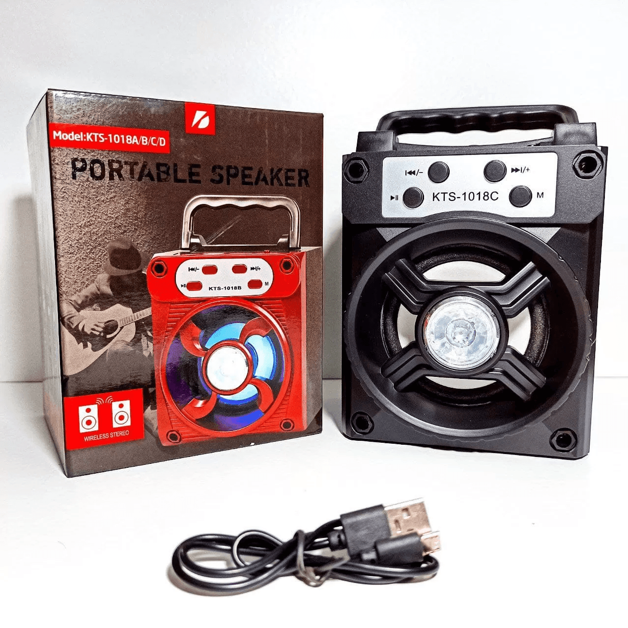 Wireless Stereo BT Portable Speaker KTS-1018A/B/C/D - Pinoyhyper