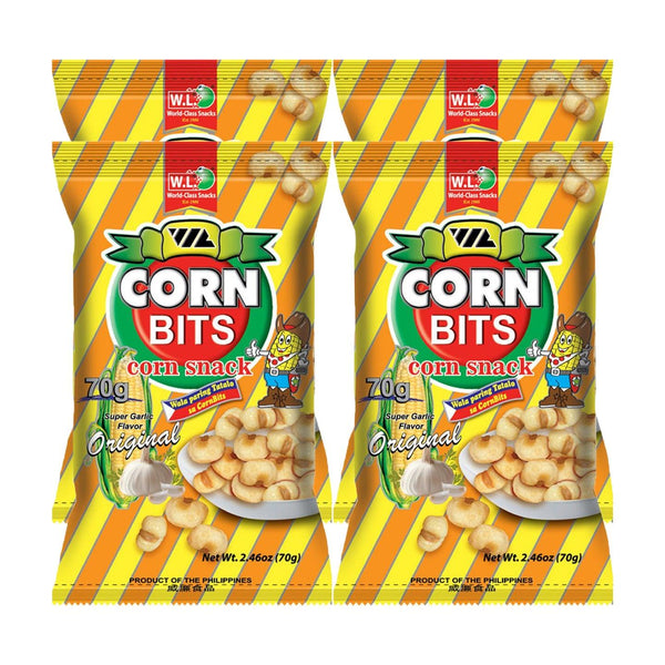 WL Food Corn bits Snack Original 70g (3+1) Offer - Pinoyhyper