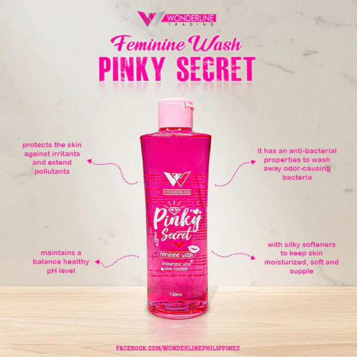 Wonderline Pinky Secret Feminine Wash - Pinoyhyper