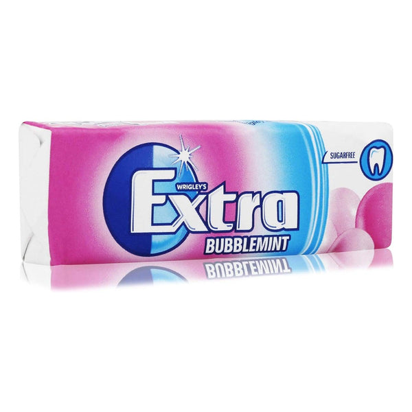 Wrigley's Extra Bubble Mint Gum Sugar Free - 10Pcs - Pinoyhyper