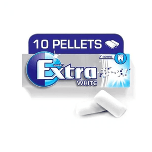 Wrigley's Extra White Peppermint Gum - 10pcs - Pinoyhyper
