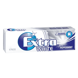 Wrigley's Extra White Peppermint Gum - 10pcs - Pinoyhyper