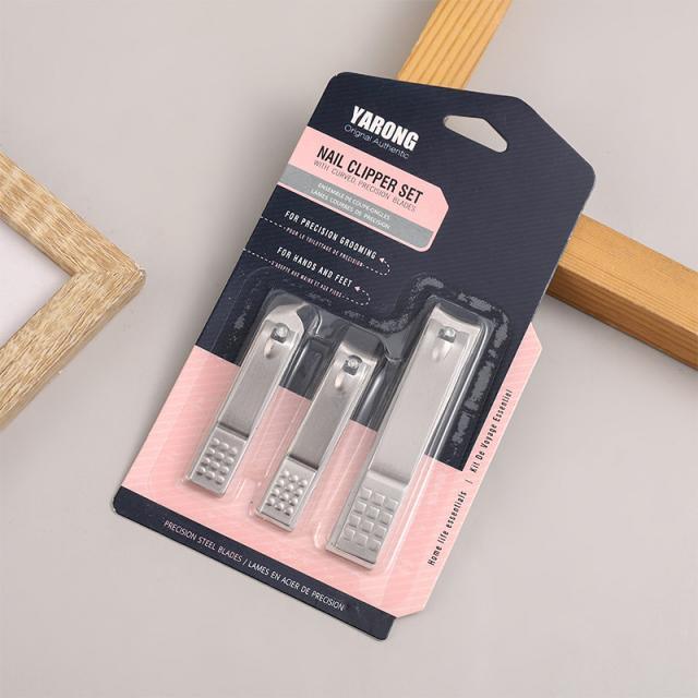 Yarong Nail Clipper Set 3 pcs - Pinoyhyper