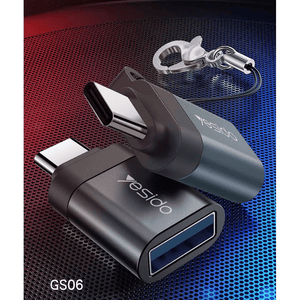Yasido Portable Type-C to USB OTG Adapter - GS06 - Pinoyhyper