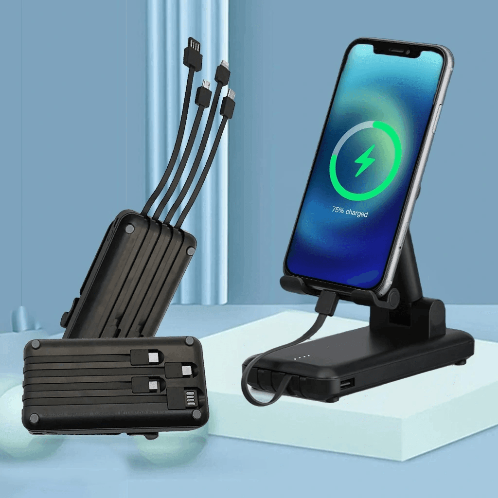 Yosonda 10000mAh Power Bank With Adjustable Phone Holder YXD-A83 - Pinoyhyper