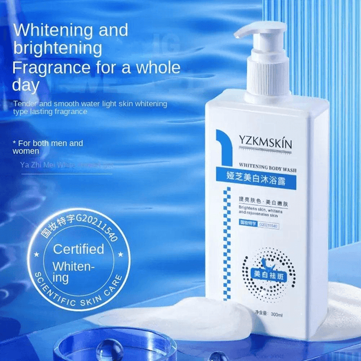 YZKMSKIN Whitening Body Wash - 300ml - Pinoyhyper