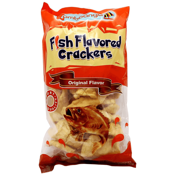 Zamboanga Fish Flavored Crackers Original Flavor - 100g - Pinoyhyper