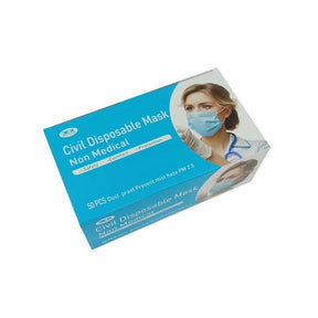 3EX Face Mask - 50pcs Box - Pinoyhyper