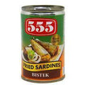 555 Fried Sardines Bistek 155gm - Pinoyhyper