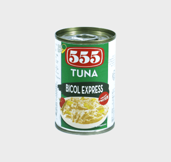 555 Tuna Bicol Express 155gm - Pinoyhyper