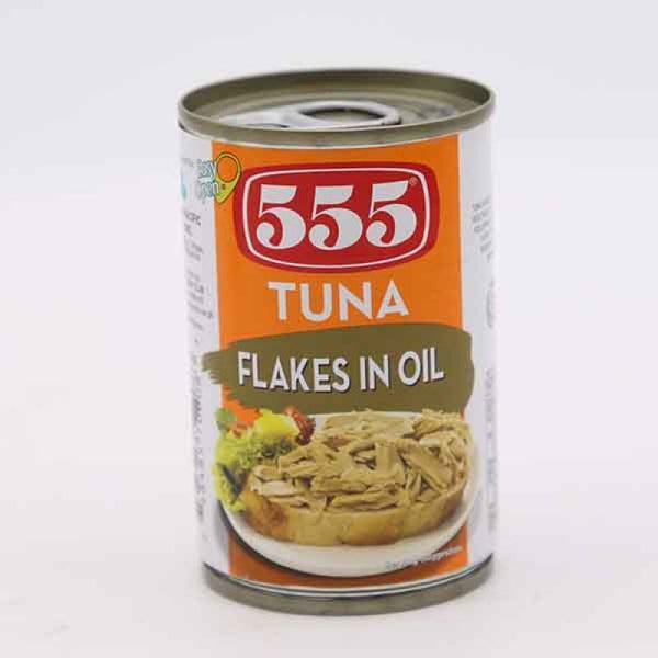 555 Tuna Flakes In Oil 155gm - Pinoyhyper