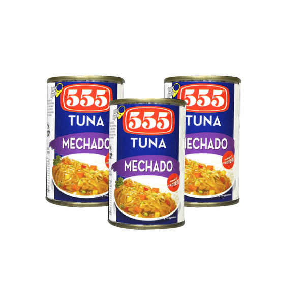 555 Tuna Mechado 155 gm x 3 pcs (Offer)