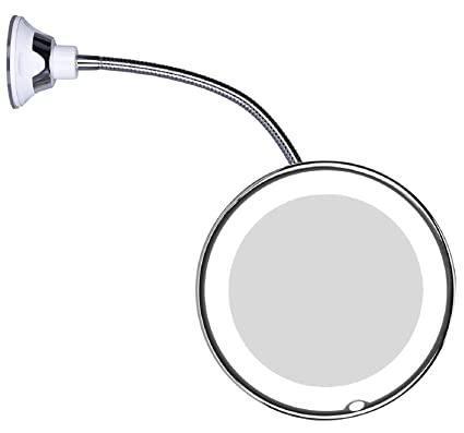 5X Magnifying Makeup Mirror with Power Locking Suction Cup - Pinoyhyper