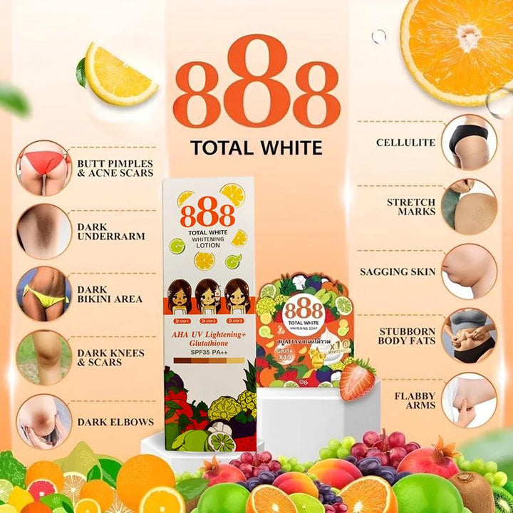 888 Total White Whitening Lotion SPF35 - 250ml - Pinoyhyper