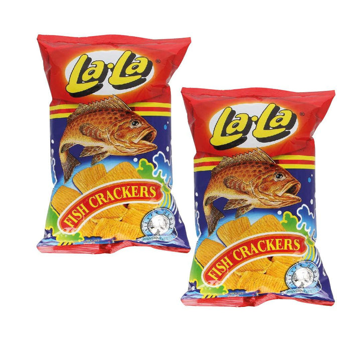 La La Fish Crackers - 100g x 2 Pcs - Pinoyhyper