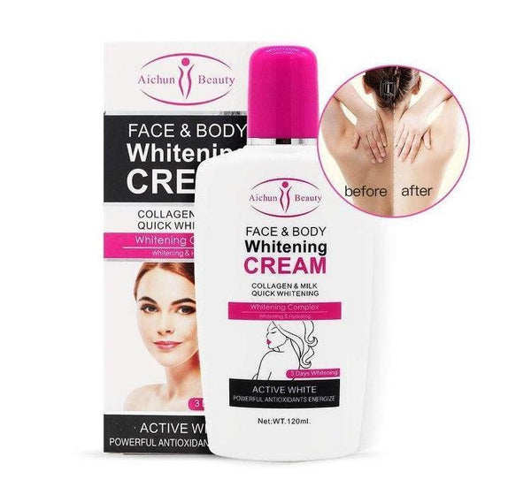 Aichun Beauty Face & Body Whitening Cream - 120ml - Pinoyhyper