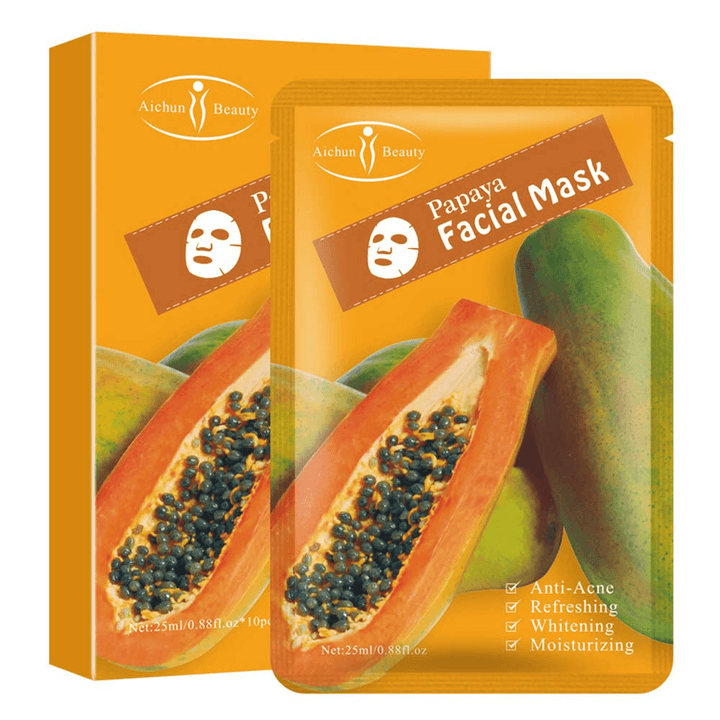 Aichun Beauty Papaya Facial Mask - 3pcs - Pinoyhyper