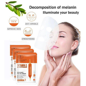Aichun Beauty Vitamin C Facial Mask - 3pcs - Pinoyhyper