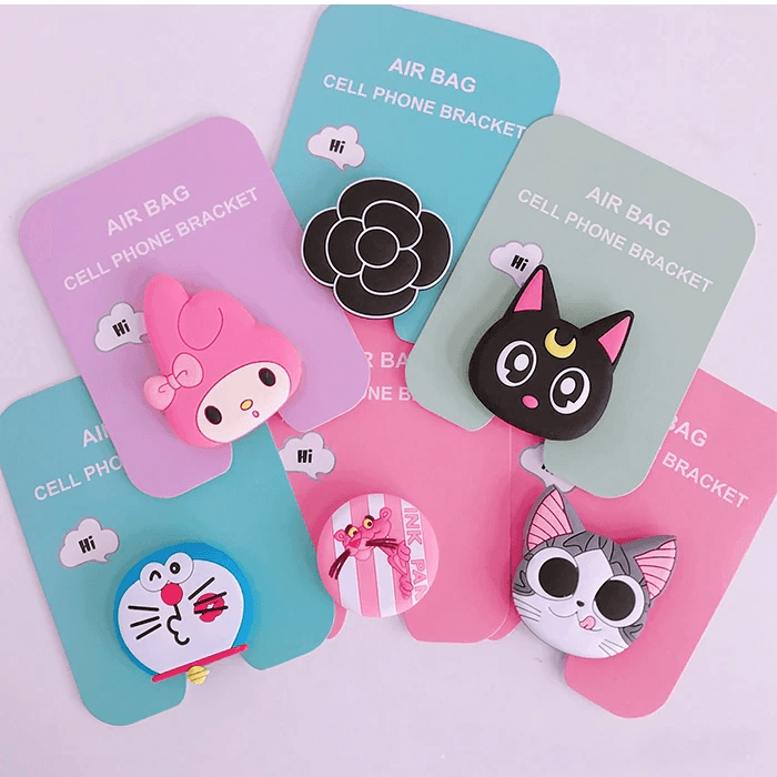 Air Bag Cell Phone Bracket Finger Holder Universal - Pinoyhyper