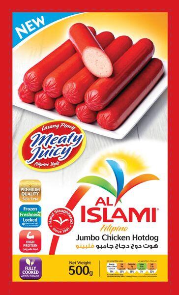 Al islami Filipino Jumbo Chicken hotdog 500g - Pinoyhyper