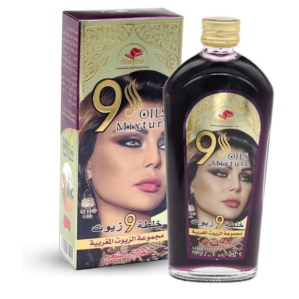 Alattar 9 Oils Mixture of Moroccan Oils for Hair Treatment - 200 ml - Pinoyhyper