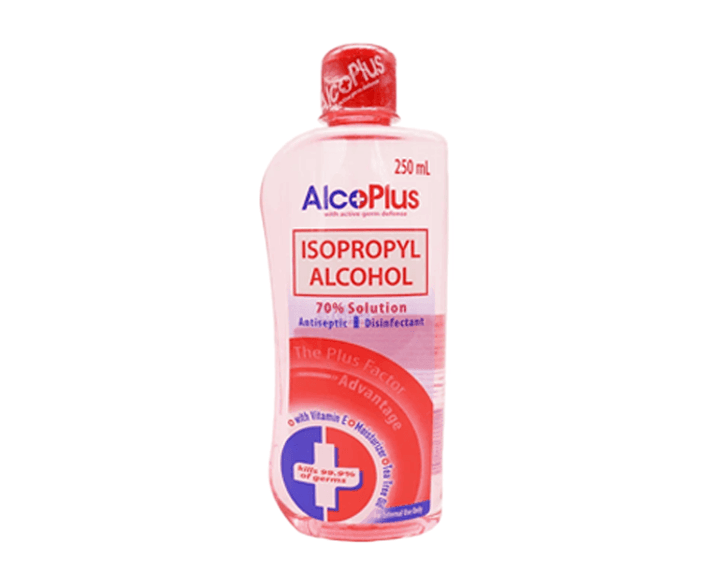 Alcoplus Alcohol Isopropyl 70% Solution 250ml - Pinoyhyper