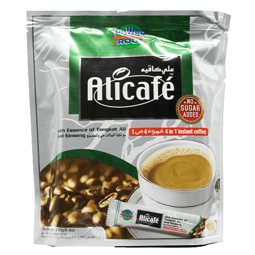 Ali Cafe With Tongkats And Ginseng 4in1 No Sugar 20sachet 12g - Pinoyhyper