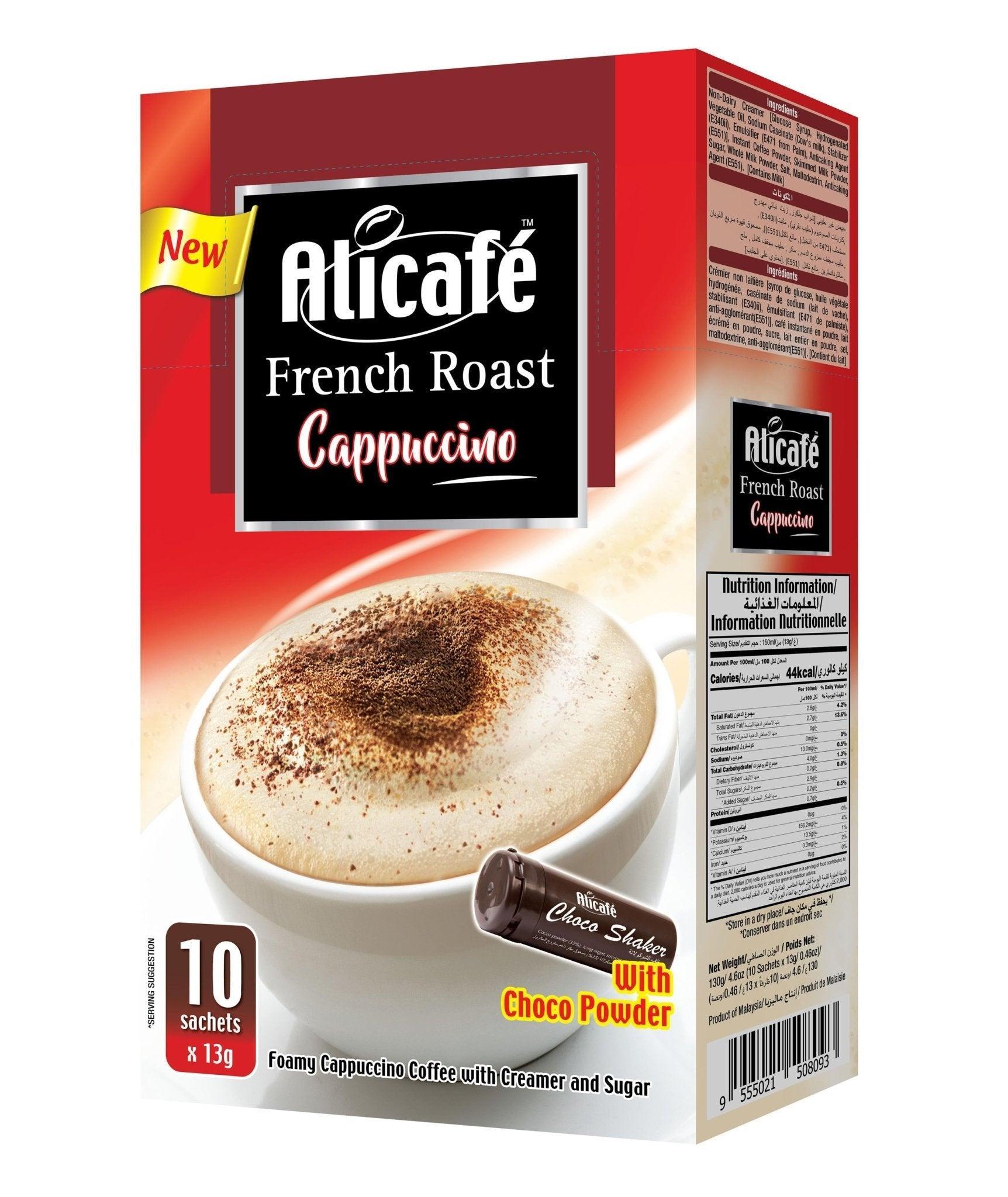 Alicafe French Roast Cappuccino (10 X 13g) - Pinoyhyper