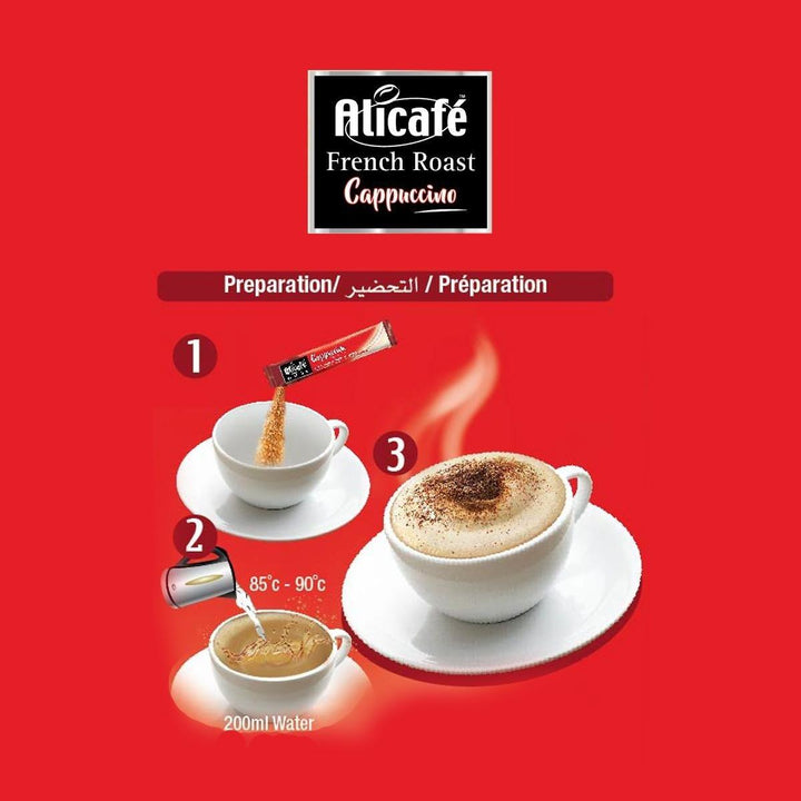 Alicafe French Roast Cappuccino (10 X 13g) - Pinoyhyper