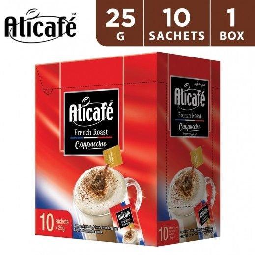 Alicafe French Roast Cappuccino Instant Coffee Mix 25g x 10 Sachets - Pinoyhyper