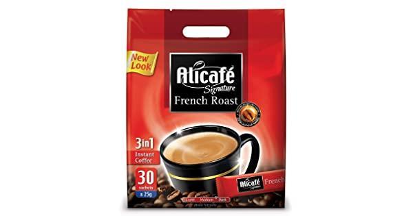 Alicafe Signature French Roast 3 in 1 Instant Coffee 30x25g - Pinoyhyper