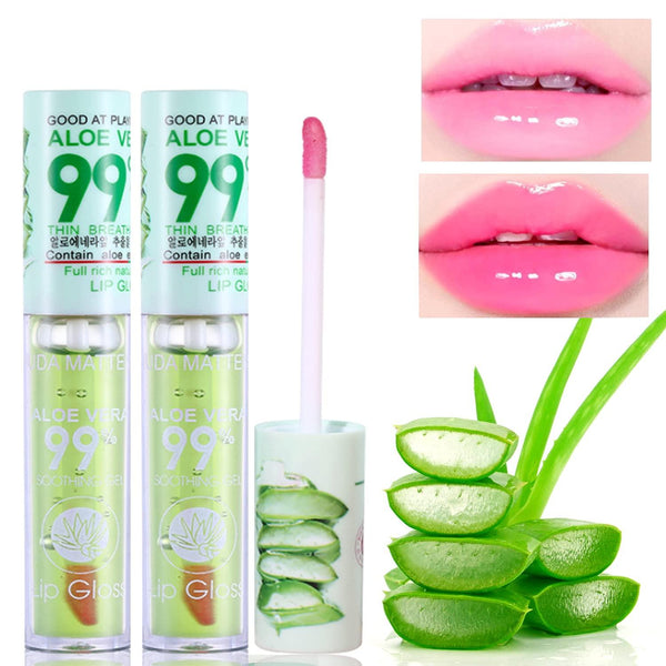 Aloevera Lip gloss Lip Moisturizer for Winter x 2 pcs - Pinoyhyper