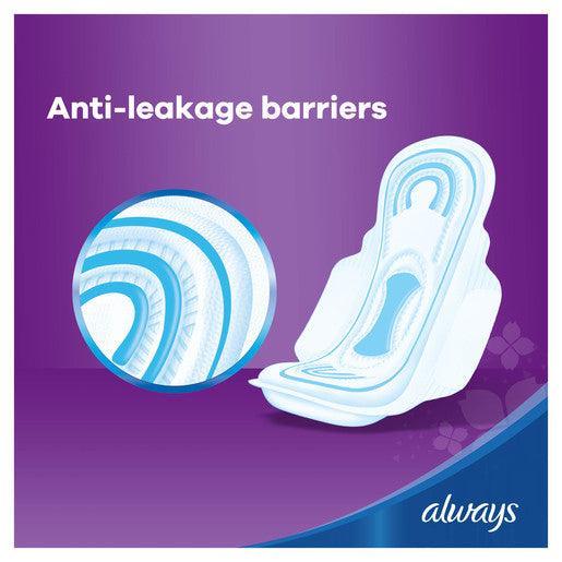 Always Clean & dry Maxi Thick Sanitary Pads With Wing - Large 10pcs - Pinoyhyper