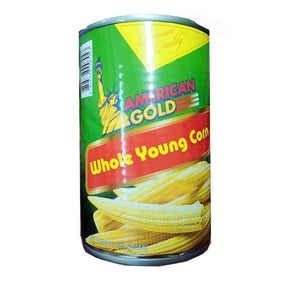 American Gold Whole Young Corn - 425g - Pinoyhyper