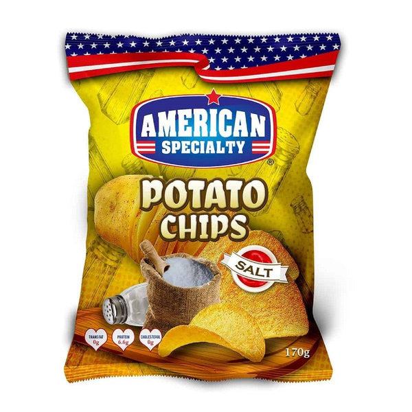 American Specialty Potato Chips Salt 170g - Pinoyhyper