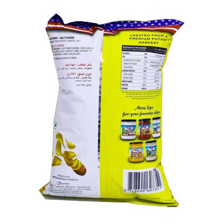 American Specialty Potato Chips Salt 170g - Pinoyhyper