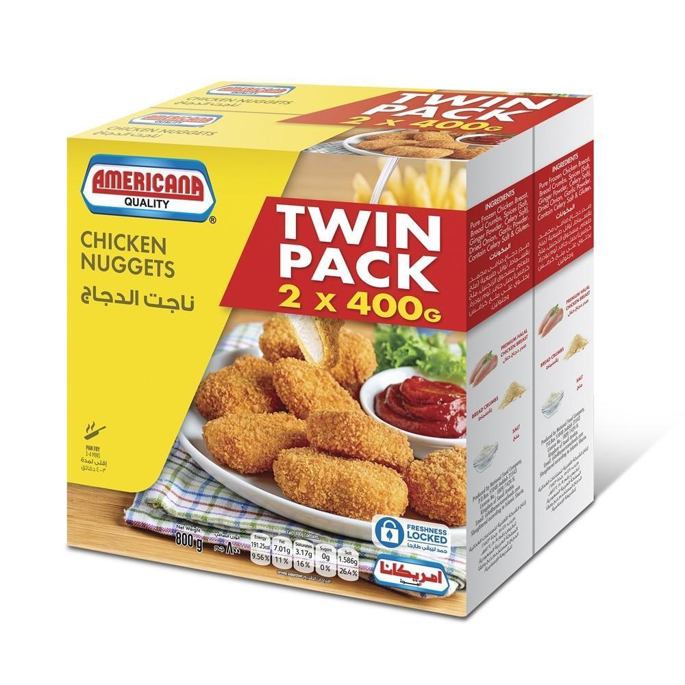 Americana Chicken Nuggets 2X400Gm - Pinoyhyper