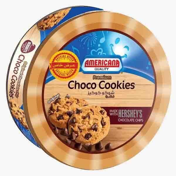 Americana Choco Cookies With Hershey's Chocolate Chips 504G - Pinoyhyper