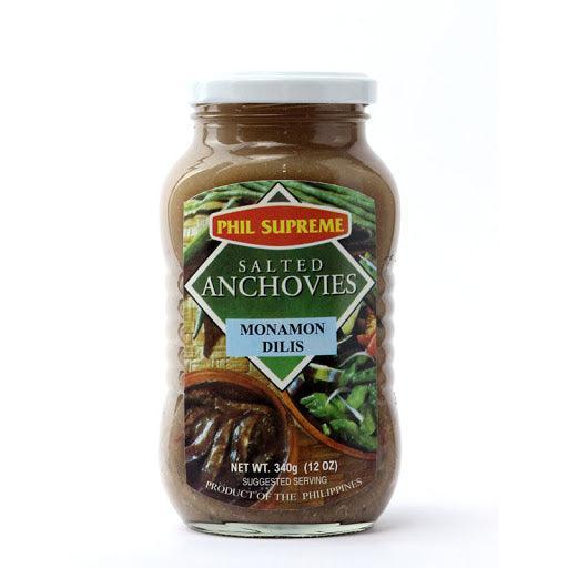 Americana Salted Anchovies ( Nonamon Dilis ) 340g - Pinoyhyper