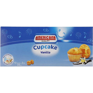 Americana Vanilla Cupcake 12 Packets × 2Pcs (Pack of 24) - Pinoyhyper