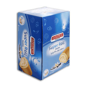 Americana Vanilla Super Roll 6 Pcs Box - Pinoyhyper