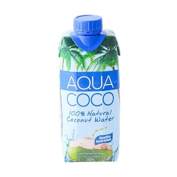 Aqua coco 100% natural coconut water 330ml - Pinoyhyper