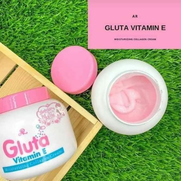 AR Vitamin E Gluta Moisturizing Collagen Cream - 200ml - Pinoyhyper