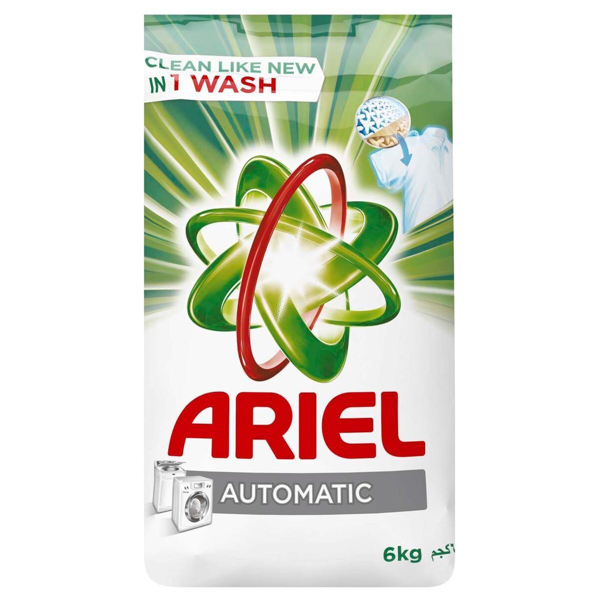 Ariel Automatic Powder Laundry Detergent Original Scent 6kg - Pinoyhyper