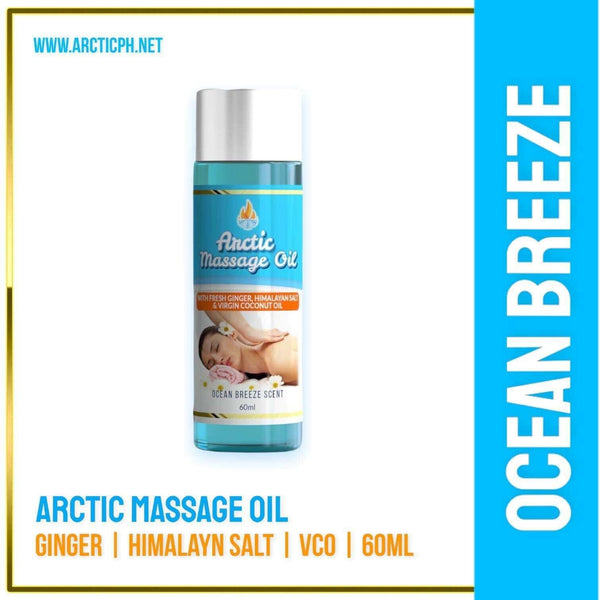 Artic Massage Oil Ocean Breeze Scent - 60ml - Pinoyhyper