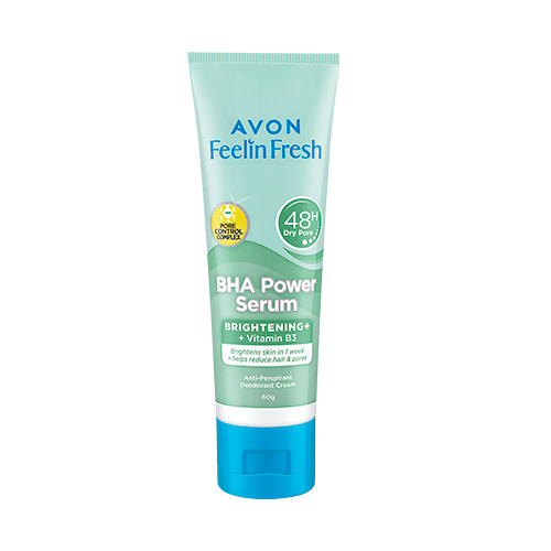 Avon Feelin Fresh BHA Power Serum Anti-Perspirant Deo Cream - 60g - Pinoyhyper