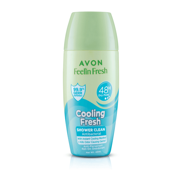 Avon Feelin Fresh Cooling Anti-Perspirant Roll-On Deo - 40ml - Pinoyhyper