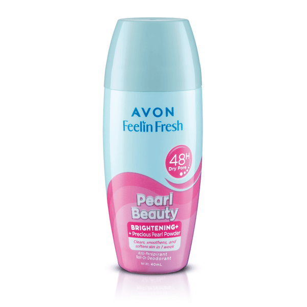 Avon Feelin Fresh Pearl Beauty Anti-Perspirant Roll-On Deo - 40ml - Pinoyhyper