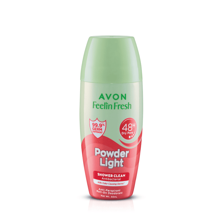 Avon Feelin Fresh Powder Light Anti-Perspirant Roll-On Deo - 40ml - Pinoyhyper