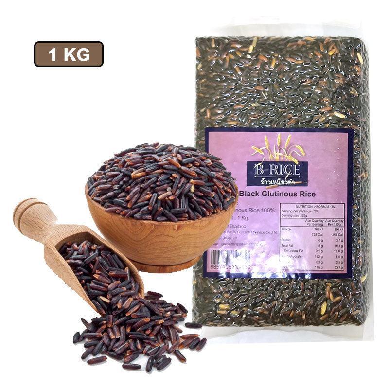 B-Rice Black Glutinous Rice 1Kg - Pinoyhyper
